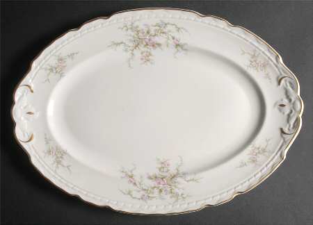 Sandra 15" Oval Serving Platter