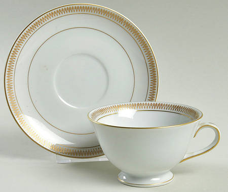 Dalene Footed Cup & Saucer Set