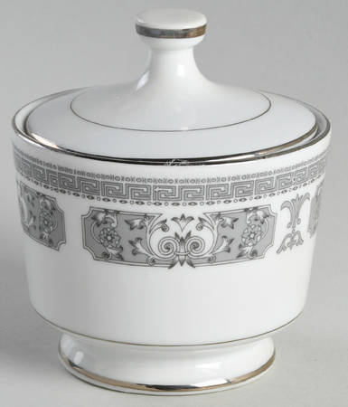 Athens Sugar Bowl & Lid