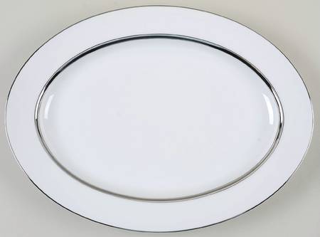 Crown Platinum 14" Oval Serving Platter