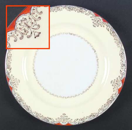 Debutant Dinner Plate
