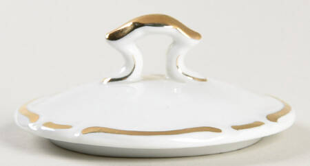 Elegant Rose Lid for Sugar Bowl