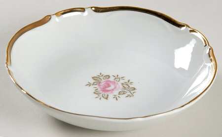 Elegant Rose Fruit/Dessert (Sauce) Bowl