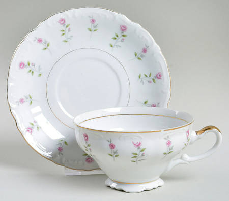 Enchantment Footed Cup & Saucer Set