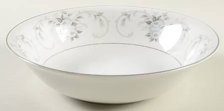 Fleurette 9" Round Vegetable Bowl