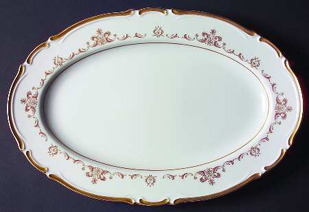 Florence 14" Oval Serving Platter by Empress (Japan)