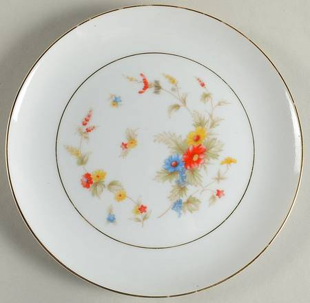 Flower Song Salad Plate