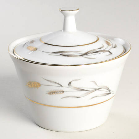 Golden Harvest Sugar Bowl & Lid