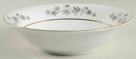 Golden Silhouette 9" Round Vegetable Bowl