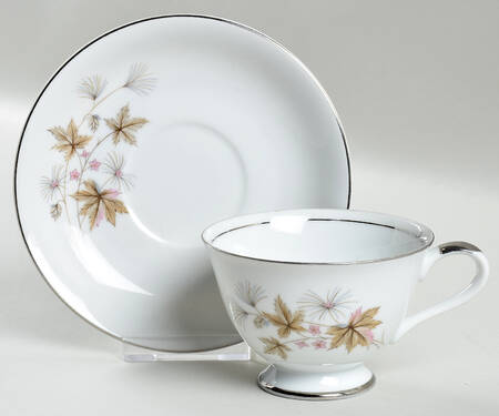 Granada Footed Cup & Saucer Set