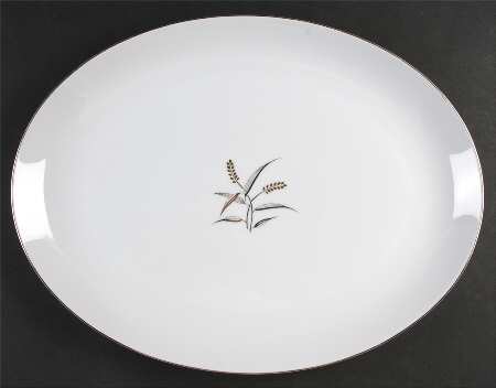 Harmony 16" Oval Serving Platter by Empress (Japan)