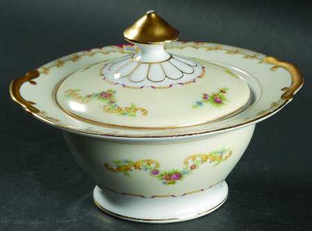 Minuet Sugar Bowl & Lid