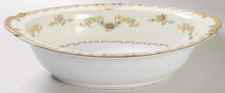 Minuet 10" Oval Vegetable Bowl