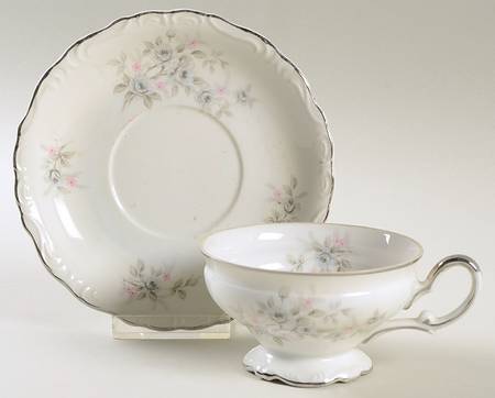 Patio Footed Cup & Saucer Set