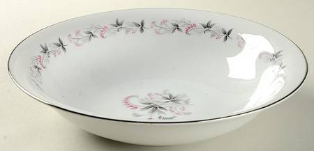 Pink Valley 9" Round Vegetable Bowl
