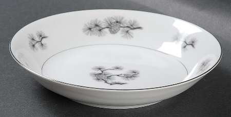 Silver Cone Fruit/Dessert (Sauce) Bowl by Empress (Japan)