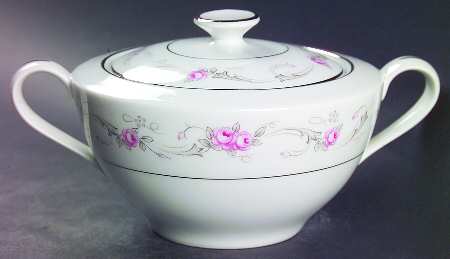 Spring Time Sugar Bowl & Lid