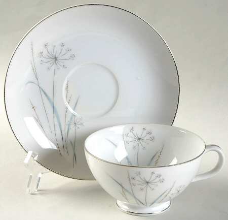 Trousseau Footed Cup & Saucer Set