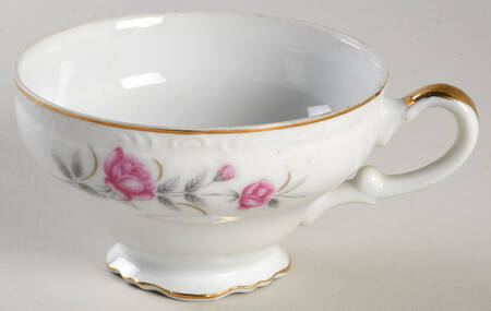 Wild Rose Footed Cup