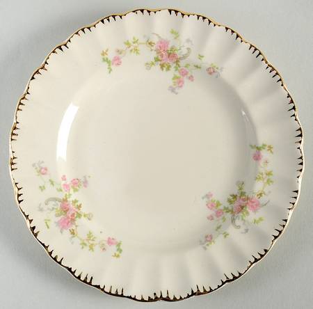 Rambling Rose Bread & Butter Plate