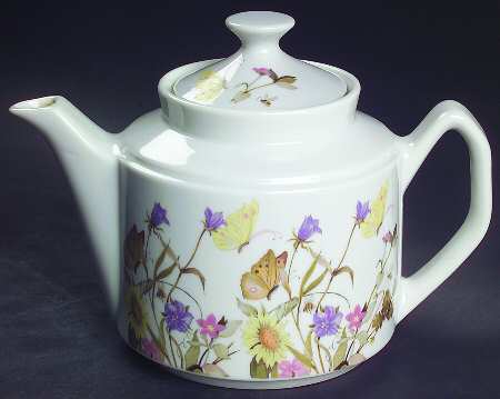Nature's Garden Society Teapot & Lid