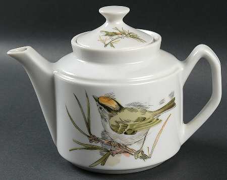 Song Bird Teapot & Lid