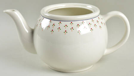 Petite Fleur Teapot No Lid