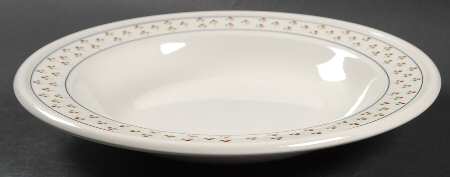 Petite Fleur Rim Soup Bowl
