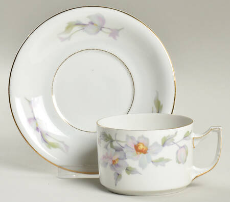 16665 Flat Cup & Saucer Set