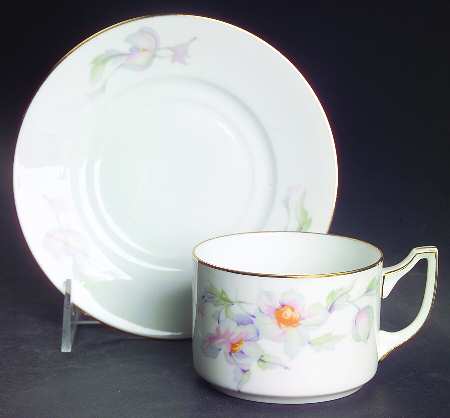 16665 Flat Cup & Saucer Set