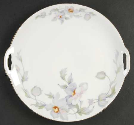 16665 Handled Cake Plate