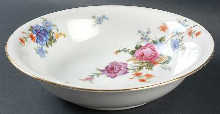 5748 (White Background) 9" Round Vegetable Bowl