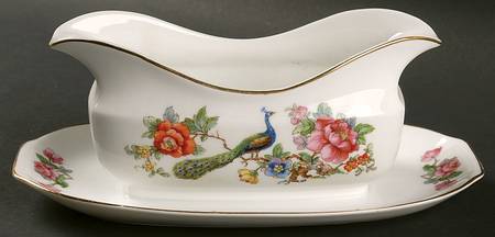 5939 Gravy Boat with Attached Underplate