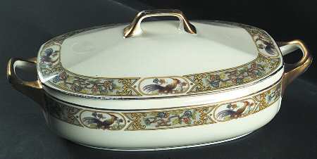 6257 Oval Covered Vegetable