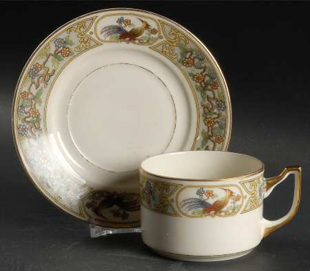 6257 Flat Cup & Saucer Set