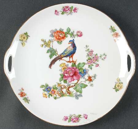 6509 Handled Cake Plate
