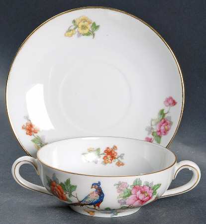6509 Flat Bouillon Cup & Saucer