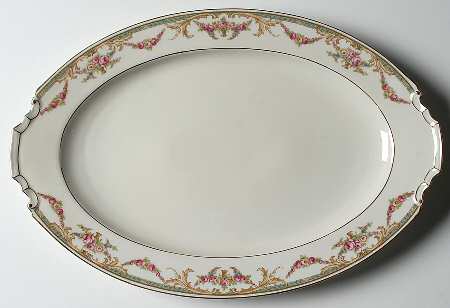 8853 15" Oval Serving Platter