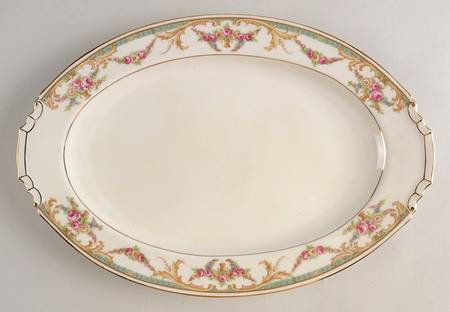 8853 12" Oval Serving Platter
