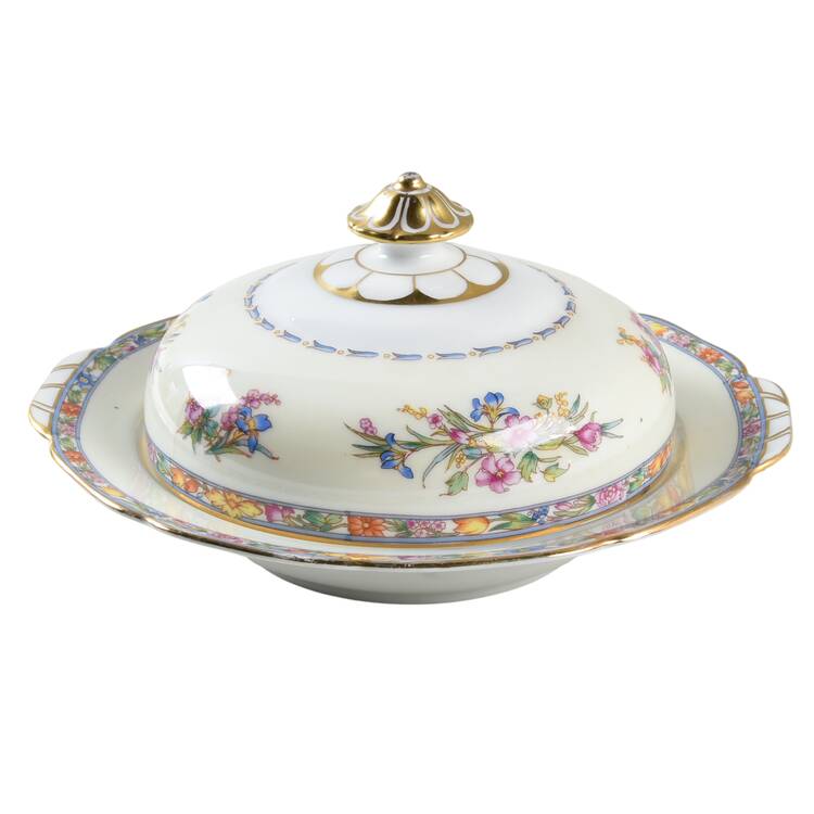 8987 Round Covered Butter