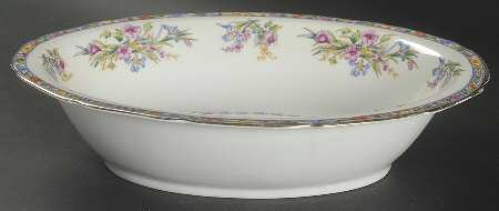8987 10" Oval Vegetable Bowl