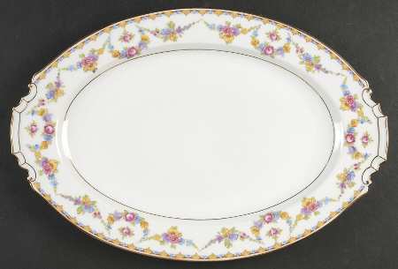 9142 14" Oval Serving Platter