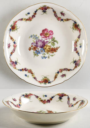 9954-9195 (Cream, Emboss Groove Edge) Coupe Soup Bowl