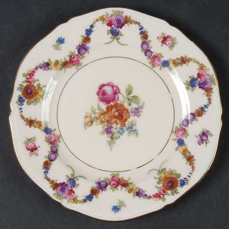9954-9195 (Cream, Emboss Groove Edge) Bread & Butter Plate