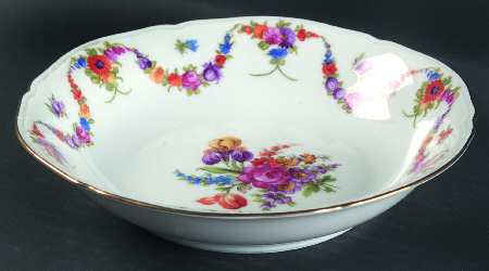 9954-9195 (White, Emboss Groove Edge) Coupe Soup Bowl