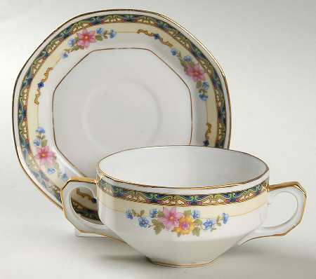 Alameda Flat Bouillon Cup & Saucer