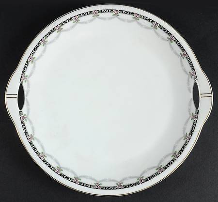 Bellevue Handled Cake Plate