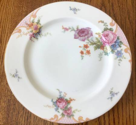 Bridal Rose (White Background) 12" Chop Plate (Round Platter)