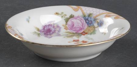 Bridal Rose (White Background) Fruit/Dessert (Sauce) Bowl