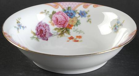 Bridal Rose (White Background) Coupe Cereal Bowl